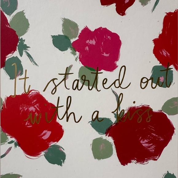 NEW! Kate Spade It Started Out With A Kiss Bridal Wedding Planner Rose - Picture 2 of 16